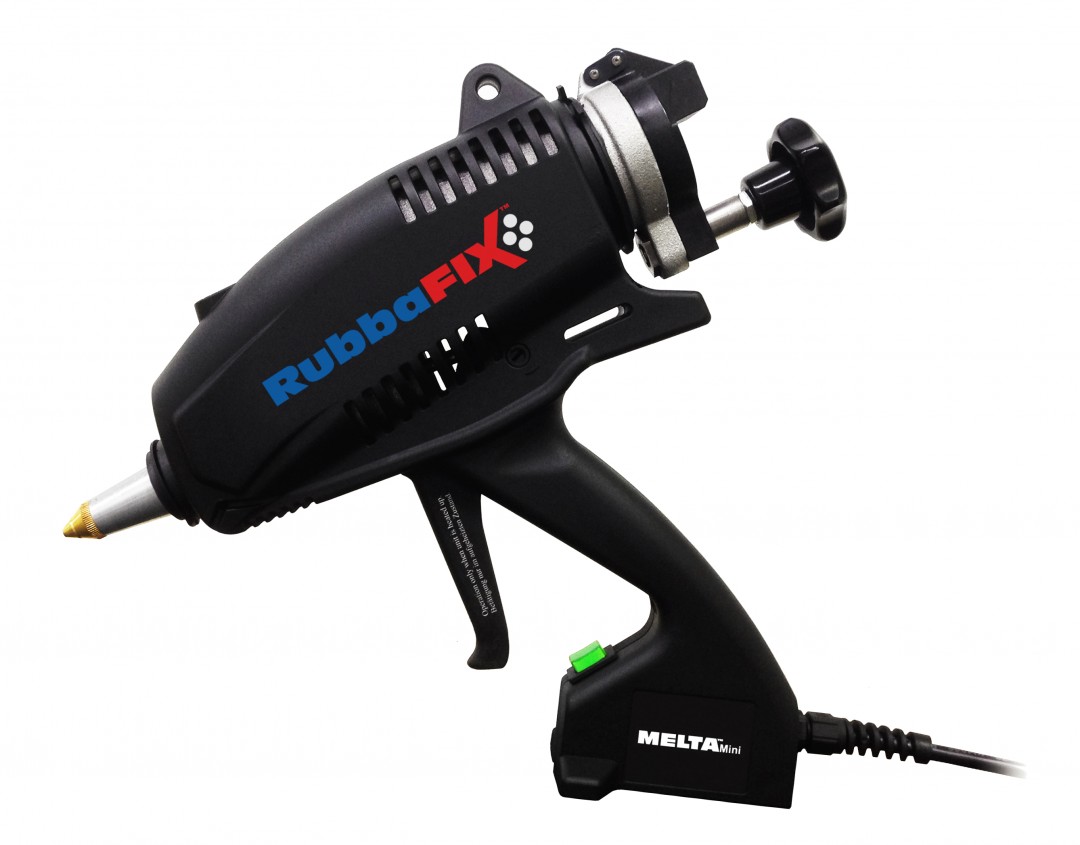 Rubba Fix , pistola, reparo de esteira transportadora.