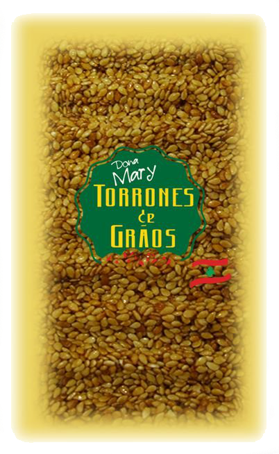 Torrone Gergelim Barra 32g​